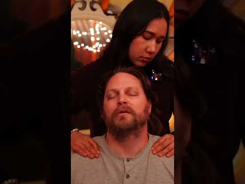 Part 4 | See our 2nd Channel @SemideandSethASMR for full #asmr video! Barber Neck Massage #calm
