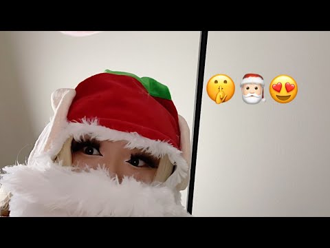 ASMR stalker breaks into your house dressed as santa 🎅🏻 (realistic)