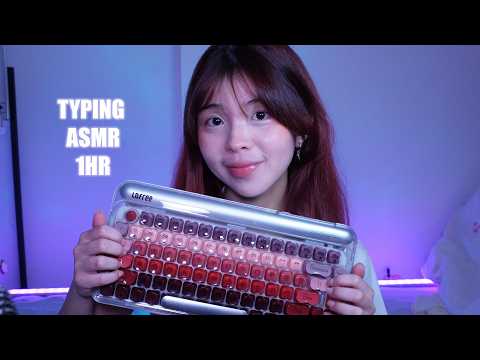 Typing ASMR For Everything! (Studying, working, relaxation...)