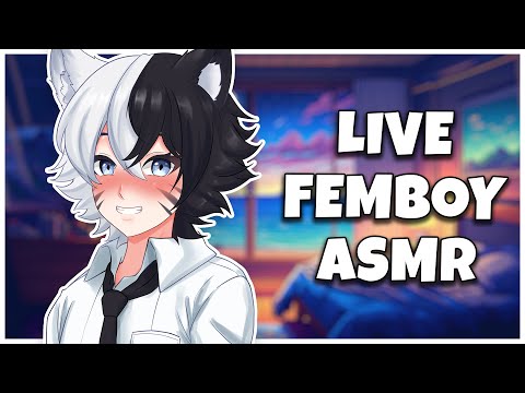 🤍 Live 3DIO ASMR | Soothing Femboy ASMR Stream 🤍
