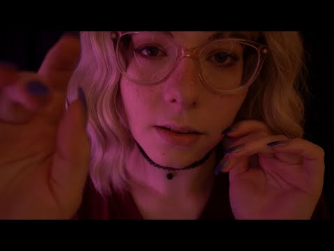 ASMR | Cozy Close Up Personal Attention, Mouth Sounds, Fluffy Mic, Scratching, Visual, Rain