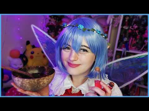 【ASMR】Waking up in the fairy realm 🧚‍♀️✨ Potion making & healing (energy removal, mouth sounds) ♡ RP