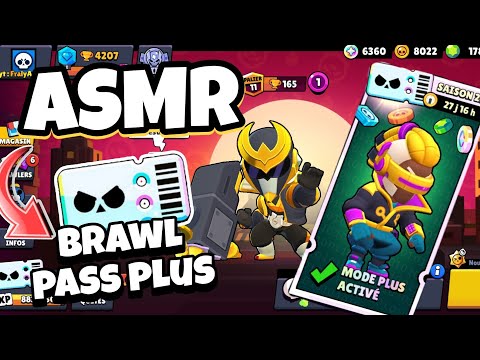 ASMR Français • J'OUVRE Le BRAWL PASS en ENTIER et JE DÉCOUVRE LA NOUVELLE SAISON BRAWL STARS ! 😴💫