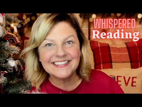 ASMR | Cozy Christmas Poems & Stories | Whispered Ramble 💗🥰🎄