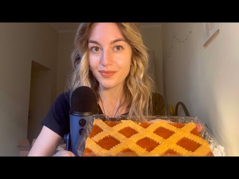 EATING 🍰 mangio una crostata intera (muckbang asmr ita)