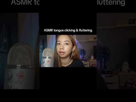 tongue clicking &  fluttering #asmr
