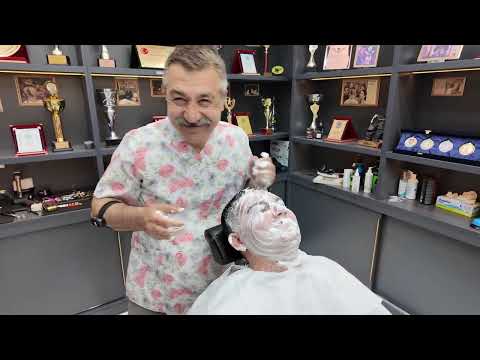 Complete Change with Soldier Shaving! Zero Beard, Full Care and Relaxing ASMR Experience
