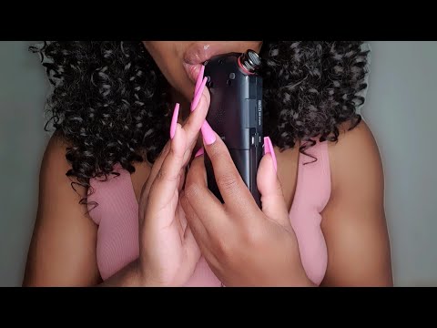 ASMR Ear Licking & Tingly Mouth Sounds  (Tascam Tingles)