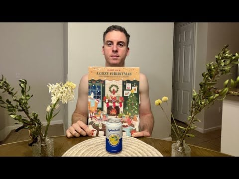 ASMR Eating Chocolate & Drinking Sparkling Water