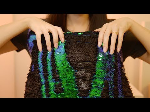 ASMR Satisfying Sequin/Mermaid Pillow Scratching Sounds (No Talking)