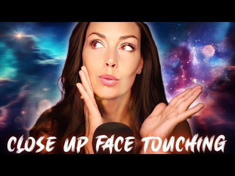 ASMR Close up Face touching 💞 Gentle Asmr