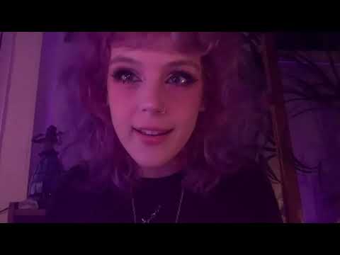 💤CHAOTIC ASMR HAIRCUT: SPIT PAINT HAIR DYE! Measuring, Inaudible whispering, gossiping + more💤