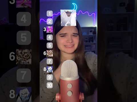 ASMR Ranking Hazbin Hotel Characters! #asmrgame #asmrwhispering #asmrtriggers