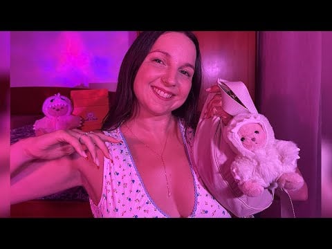 ASMR - SOFT Hand Sounds & Hand Movements | collab. GET A HUG 🧸 *feeling love in every hug*