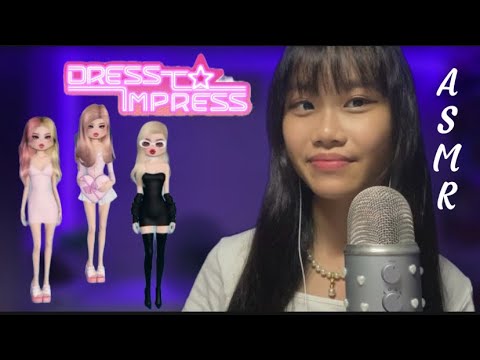 ASMR~ Dress to Impress (Clicky Whispers & Mouth Sounds)