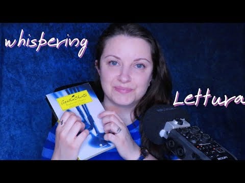 ACCOMODATI, LEGGO PER TE in whispering 🫶🏻 ASMR ITA