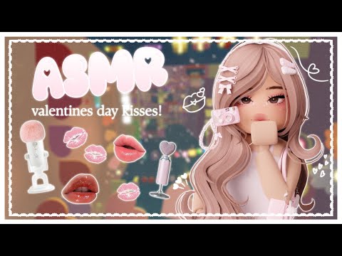 ꒰ roblox asmr 🌸 ꒱ ⋆˚࿔ the sweetest valentines day kisses [you WILL tingle] .ᐟ 𝜗𝜚˚⋆