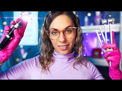 ASMR Roleplay | Otoscope EAR Exam for SLEEP,  Personal Attention