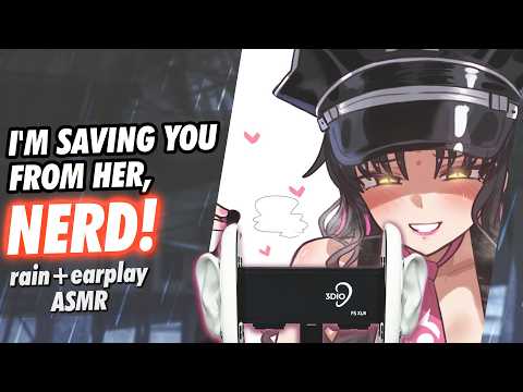 Yandere Ex-Bully SAVES you from ABUSIVE Girlfriend?! ASMR [F4A]