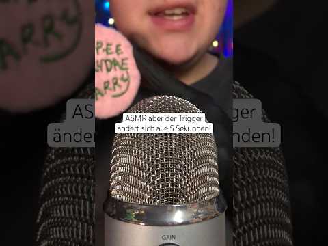 Trigger ändert sich all 5 Sekunden! 🤍 #asmr