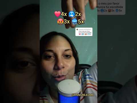 ASMR | Emoji challenge! ❤️ Parte 196 #shorts