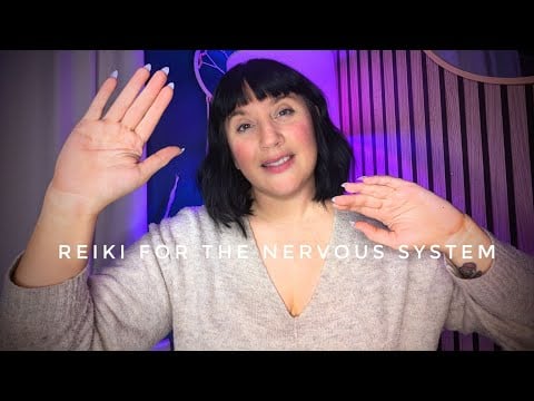 ASMR -  Reiki to calm and heal your nervous system ✨💛 #asmr #reiki #relaxation 