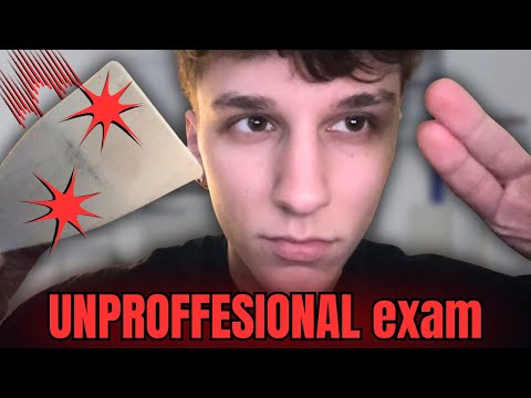 ASMR super unprofessional cranial nerve exam (but super tingly) 🫨🤤 