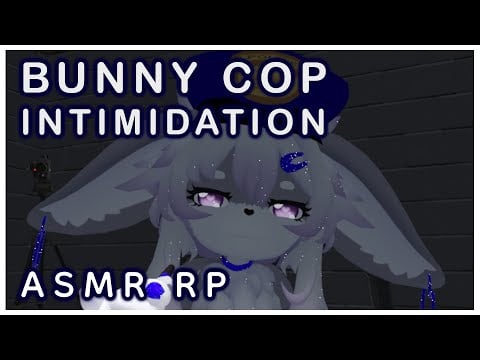 Bunny Cop Intimidates You VR ASMR | Soft Spoken, Scribbling, Questions, Heart Beat Monitor
