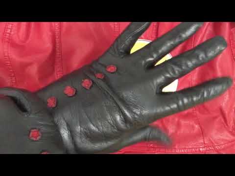 LEATHER GLOVES  ✋🤚  TAKING CARE 🖤    [[ASMR]]