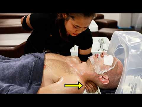Amazing Neck Massage Treatment 😴 This Will Trigger Your ASMR and Help You Sleep Like a Baby