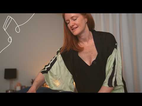 ASMR 🩷 Gentle Oil Massage for *Sleep* with music, layered sounds and personal attention
