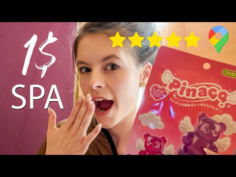 ASMR - 1$ SPA BEHANDLUNG im KAPSELHOTEL ⭐️