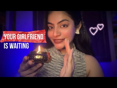 Asmr Your girlfriend is waiting for you ♥️ 