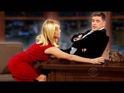 Craig Ferguson was ready to LOSE IT ALL for Alice Eve in a Sexy Red Dress