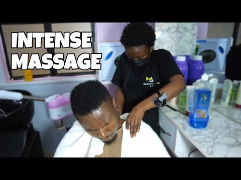 ASMR ✨ Her Hands Knocked Me Out – Intense Facial & Head Massage Experience