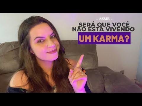 ASMR - CONVERSANDO COM VOCÊ COM VOZ SUAVE 🍃 | Um bate papo sobre Karmas ⚜️