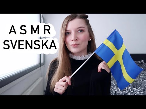 ASMR HUR JAG HAR LÄRT MIG SVENSKA 🇸🇪  асмр шведский язык