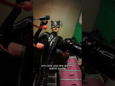 Goddess Avriah turn into CATWOMAN ( turn YOU into Tiny tiny MOUSE)