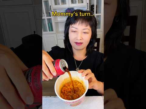 Let’s see how many bites it takes to finish buldak carbonara… #food #eating #ramen #challenge