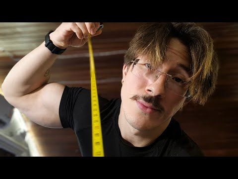 ASMR | ROLEPLAY - Nutricionista tirando suas medidas completas