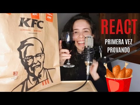 ASMR MUKBANG *Frango Frito do KFC* (KFC Fried Chicken - PTBR)