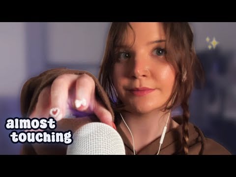asmr | almost touching ✋🎤 mic & object triggers for pure tingles