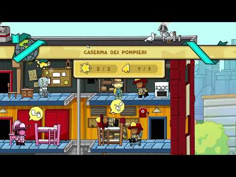 👉 ASMR Scribblenauts Unlimited 🌌 The Subway Line + Fire Station Finale | No Talking, Just Relaxing