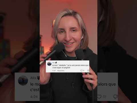 Je chuchote vos mots déclencheurs #asmr #shorts