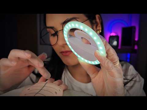 ASMR Exame de Alergia Realista🩺✨️ | Teste de Sensibilidade na Pele (ROLEPLAY MÉDICO)