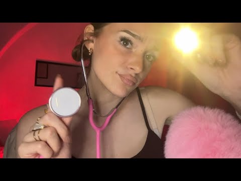 ASMR: EXAMEN MÉDICAL D’UN JOUEUR DE FOOTBALL DE LIGUE 1⚽️🏟️👩🏼‍⚕️ (visite médicale)