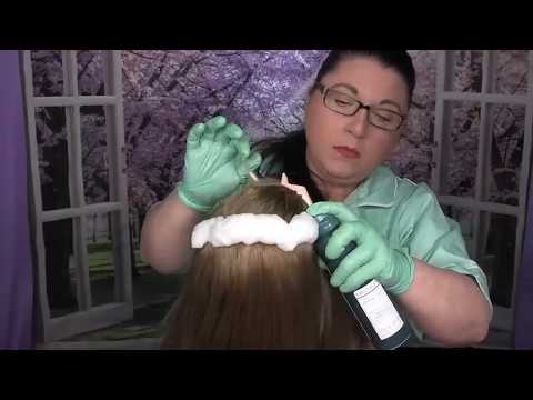 ASMR Scalp Care Clinic Compilation (Scalp Check and Treatment, Scalp Massage) Medical Roleplay