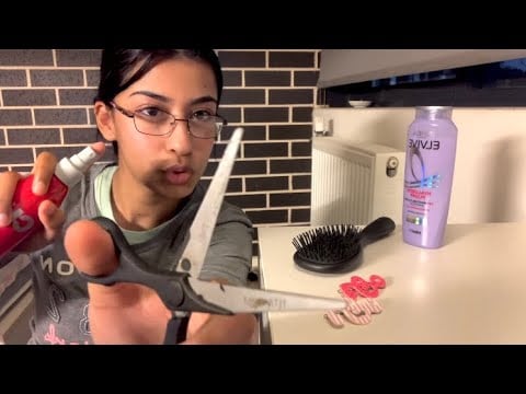 ASMR worst rated hair salon ✂️