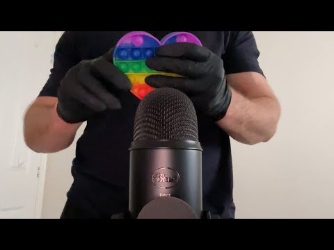 1 HOUR of Tapping ASMR - Screen gets Darker and Darker for SLEEP