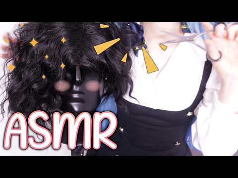Clumsy Girl's Immersive Haircut Experience💈 ASMR